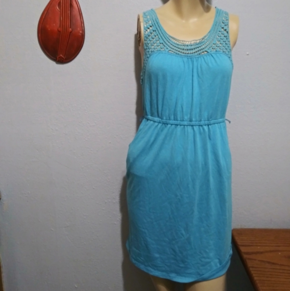 Cato Girl's Blue Dress